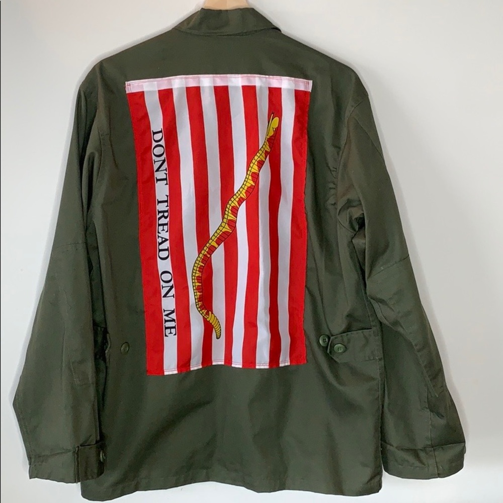 Custom “Don’t Tread on Me” 4 Pocket  BDU Shirt